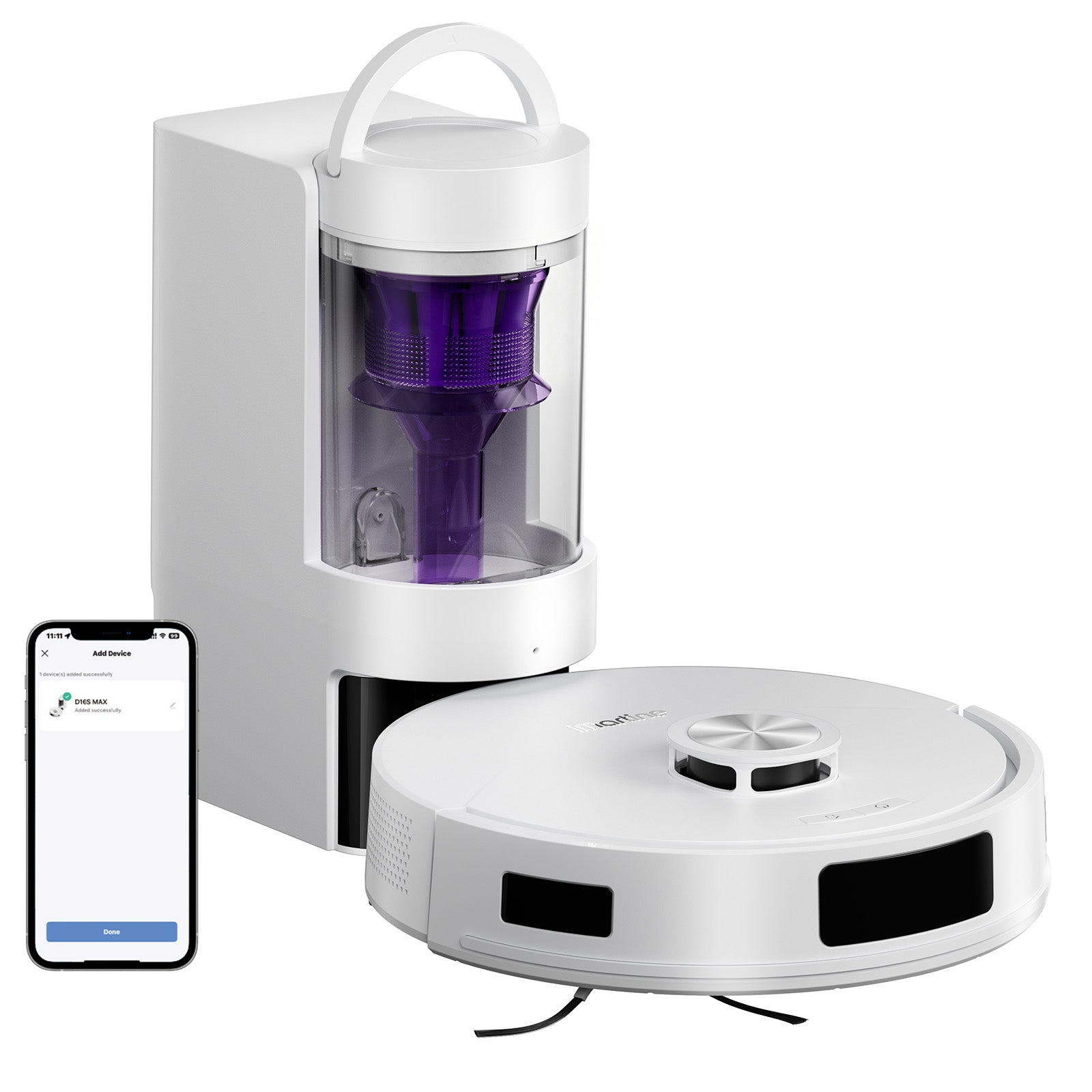 Teendow Robot Vacuum and Mop,18000Pa Robotic Vacuum with LiDAR Navigation and Self-Emptying Station