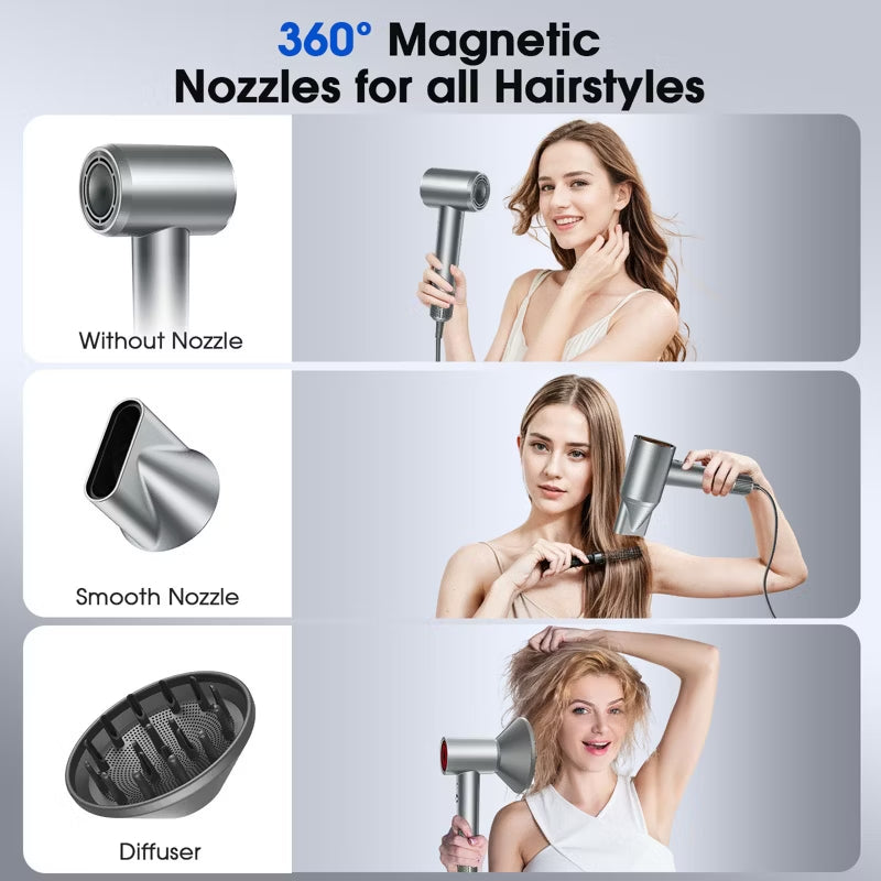 Teendow HD40 1500W Fast Dry Hair Dryer