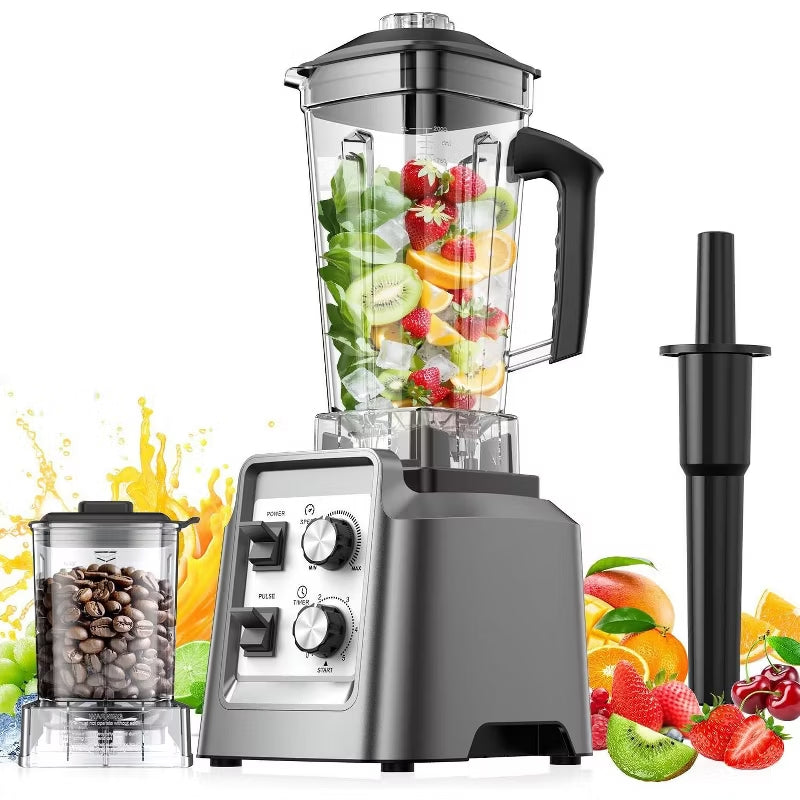 Teendow HS-209D 1800W 10-Speed Countertop Blender & Grinder