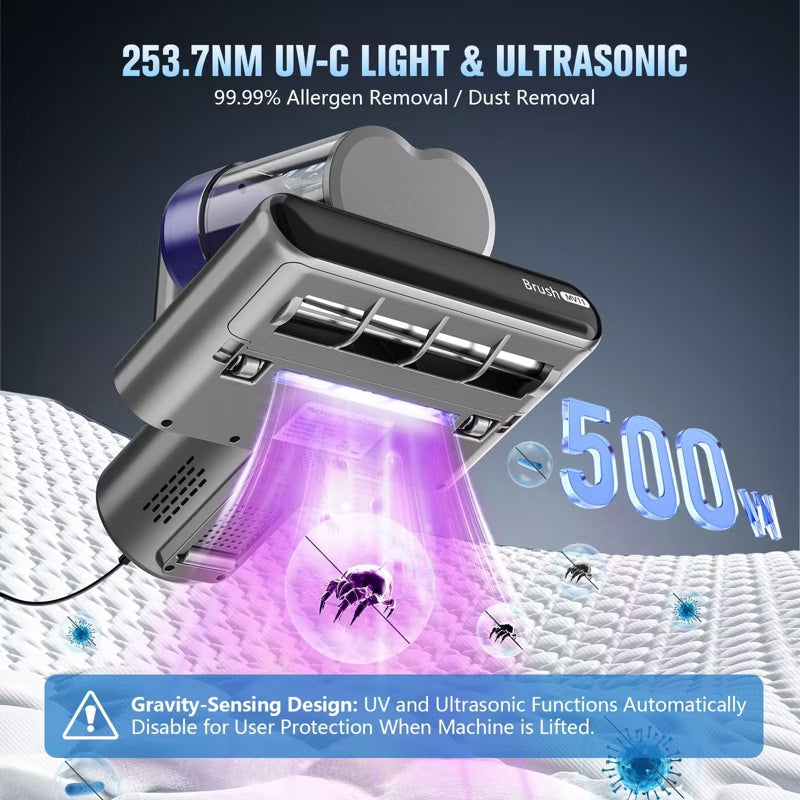 Teendow MV12 500W 16Kpa Dust Mite Remover