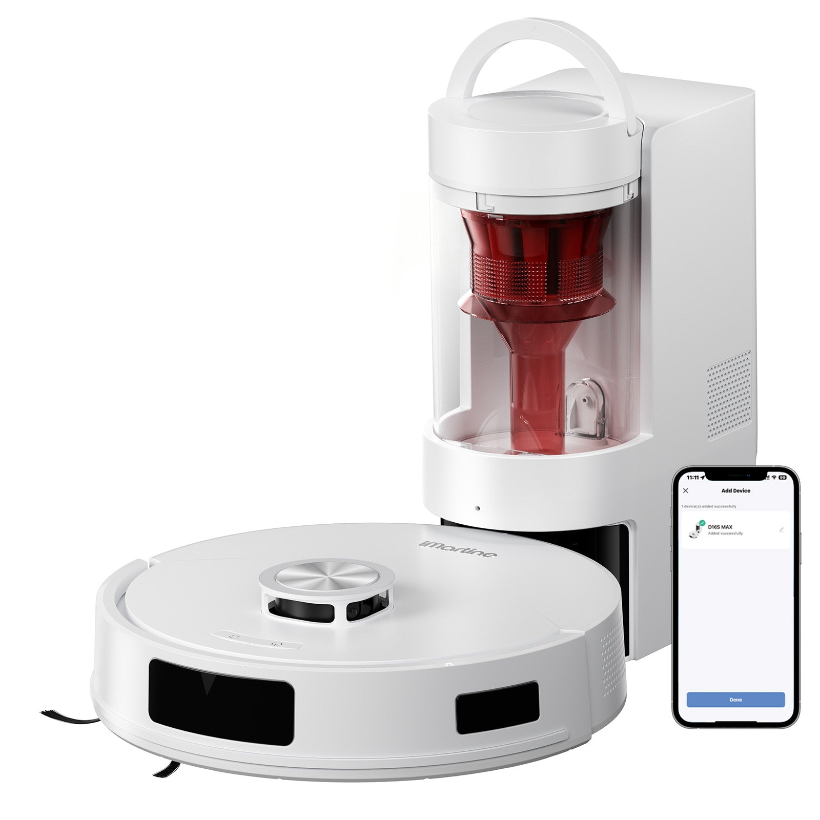 Teendow Robot Vacuum and Mop,18000Pa Robotic Vacuum with LiDAR Navigation and Self-Emptying Station