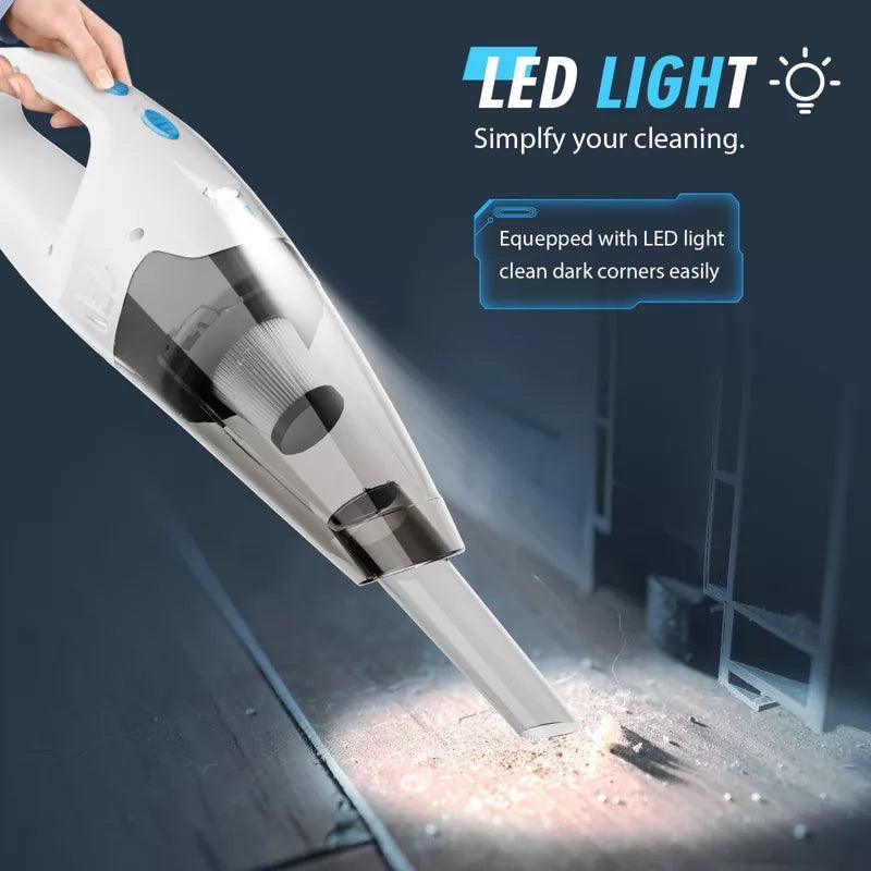 Teendow 6000Pa Handheld Cordless Car Vacuum Cleaner