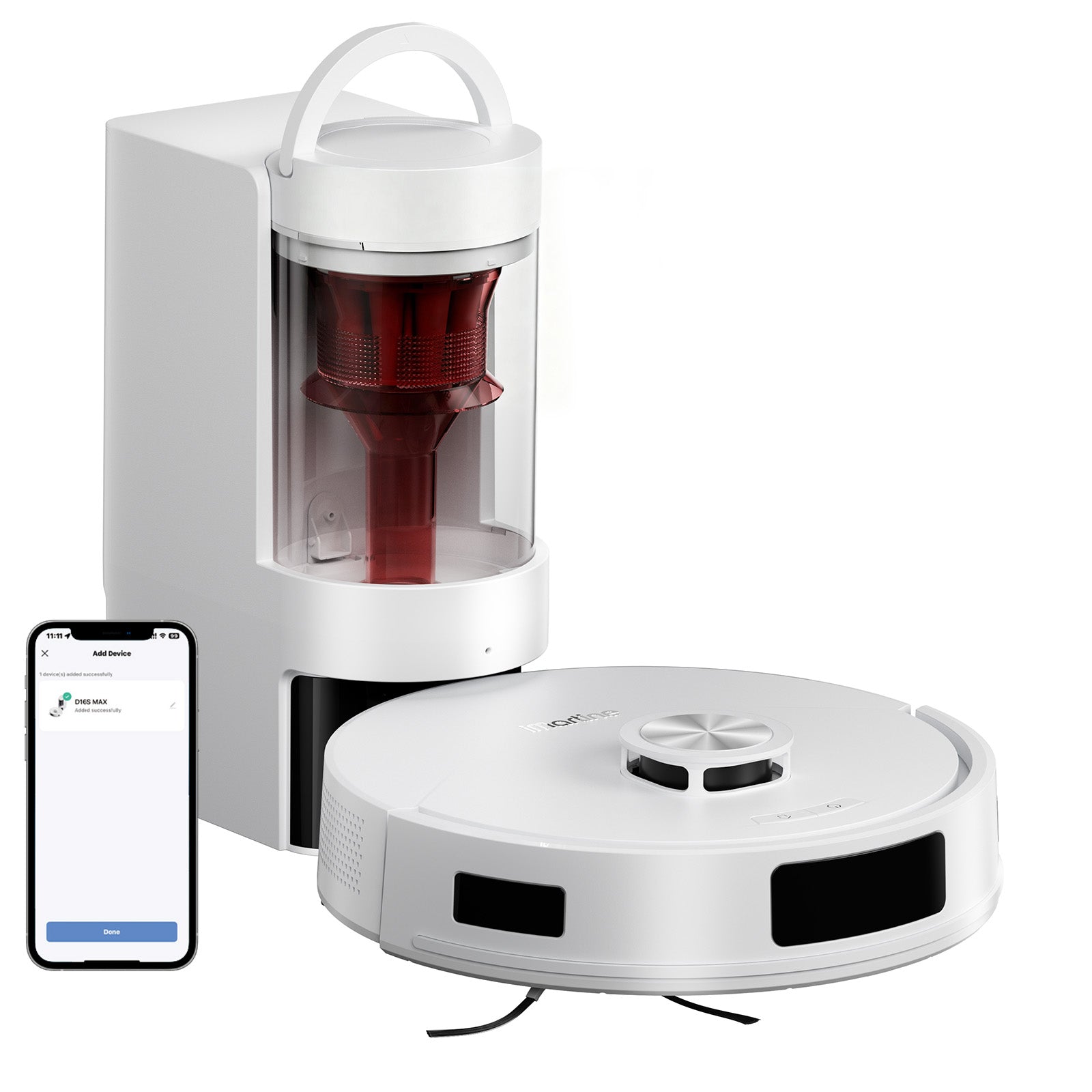 Teendow Robot Vacuum and Mop,18000Pa Robotic Vacuum with LiDAR Navigation and Self-Emptying Station