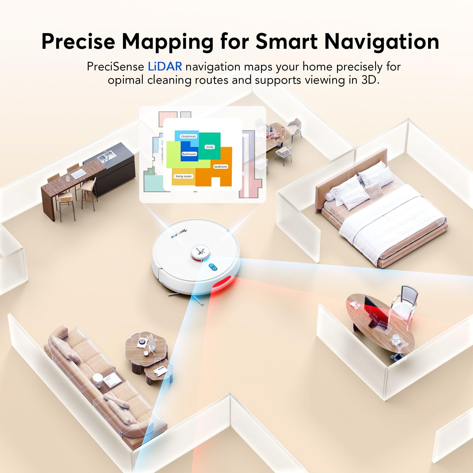 Teendow D20S Max Robot Vacuum Cleaner - Teendow