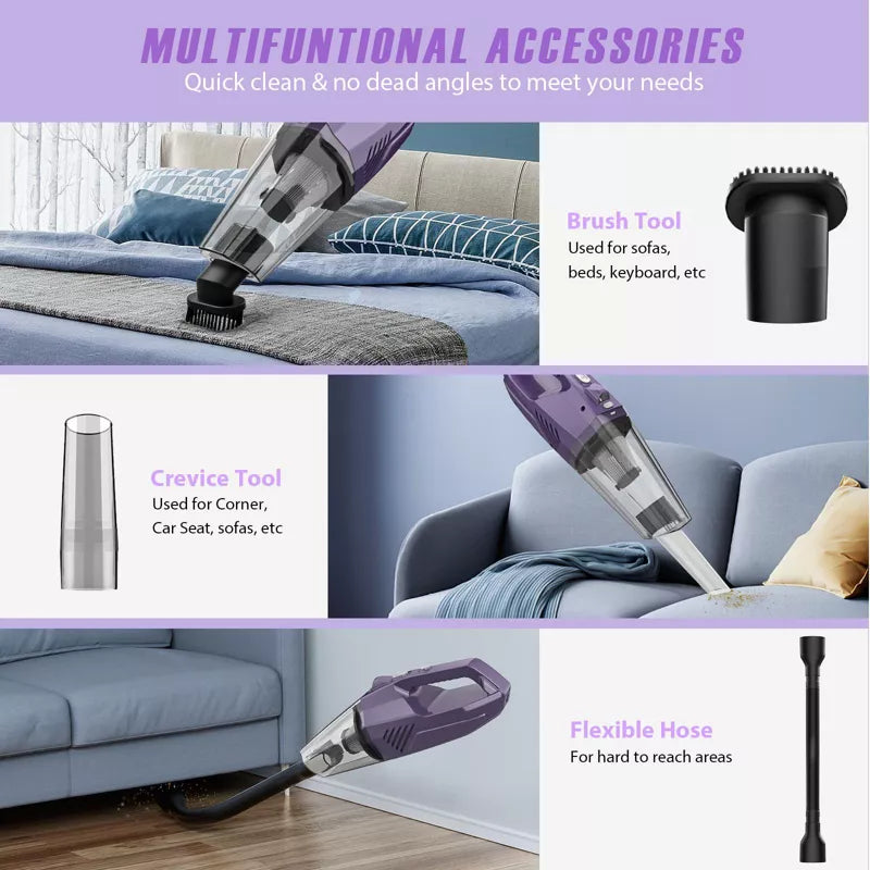 ATJ2266 Portable 6000Pa Cordless Handheld Vacuum