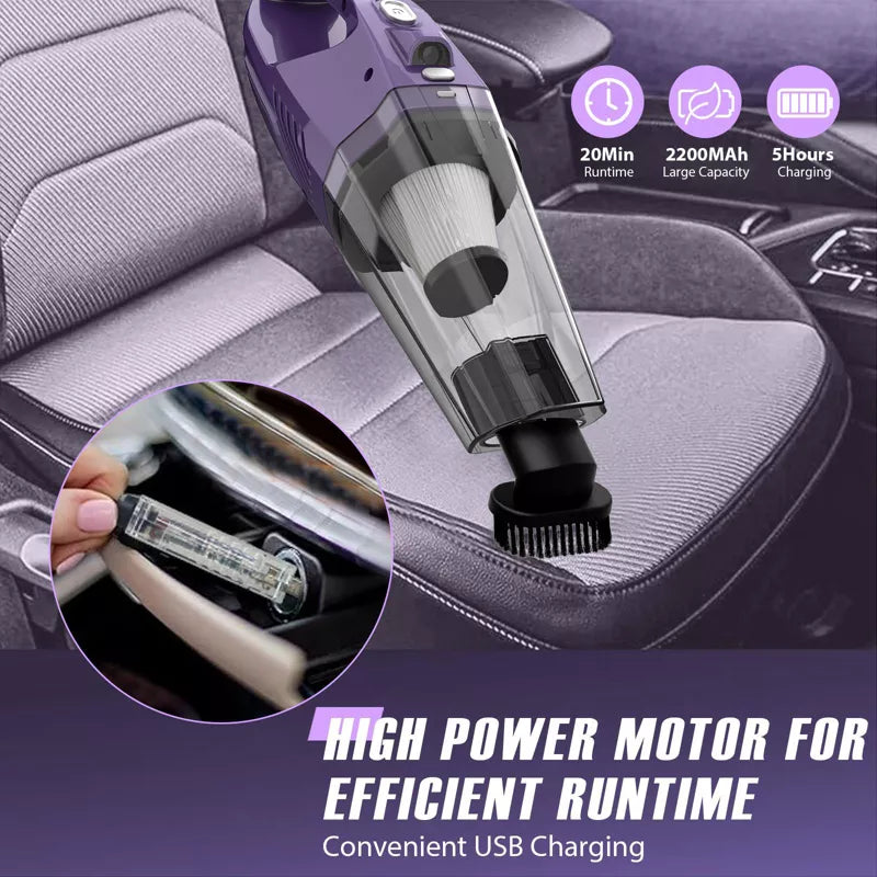 ATJ2266 Portable 6000Pa Cordless Handheld Vacuum