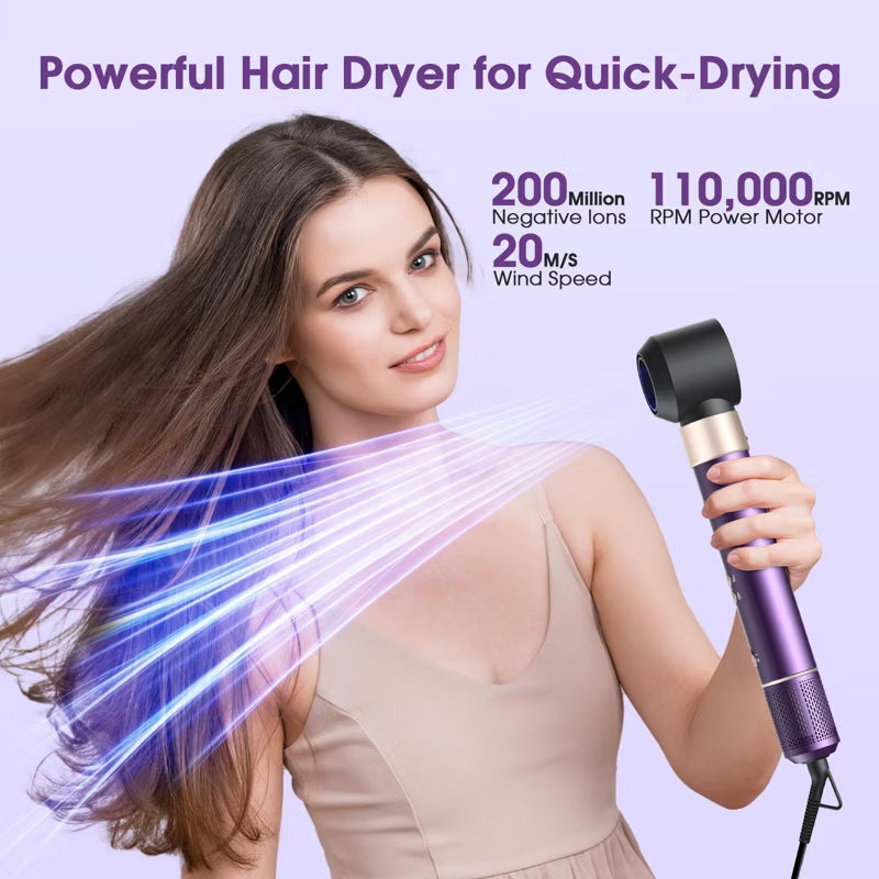 HB-801i  Hair Dryer Brush for Fast Drying/Straightening/Curling