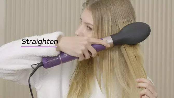 HB-801i  Hair Dryer Brush for Fast Drying/Straightening/Curling