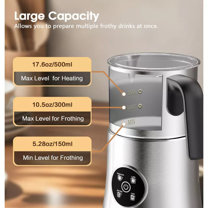 Teendow  MF06S-T 900ml Electric Milk Frother Machine