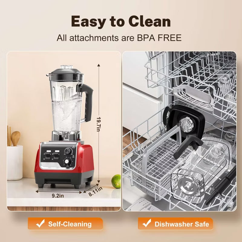 Teendow  HS-206D 1800W Fruit Blender